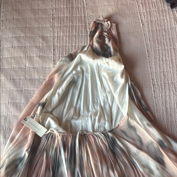 Maeve Halter Sheer Printed Maxi Dress - Picture 5 of 5